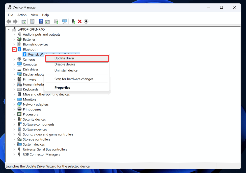 How to Fix the Missing Bluetooth Button in Action Center on Windows