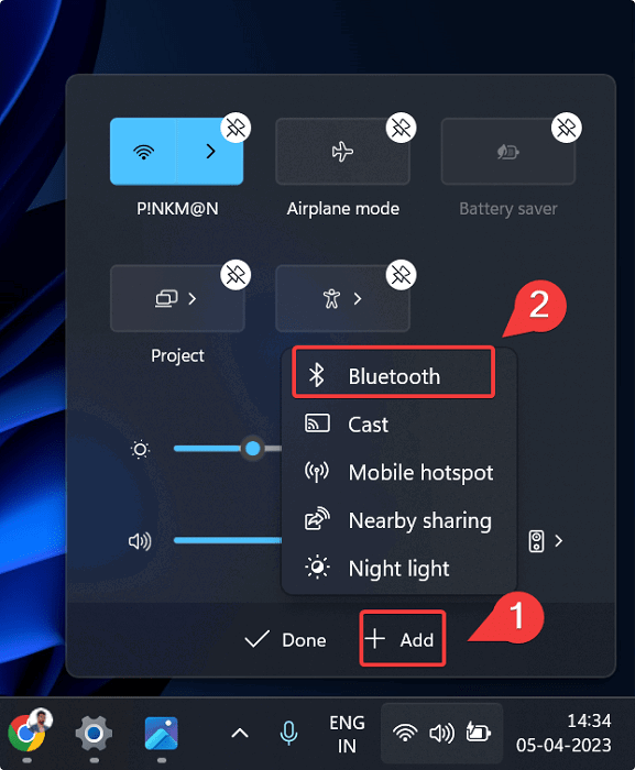 How to Fix the Missing Bluetooth Button in Action Center on Windows